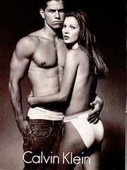 23 Easy Ways to Know About Fashion in the 1990s Mark Wahlberg & Kate Moss 1992 Calvin Klein Ad
