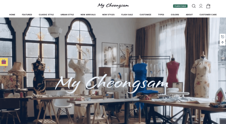 qipao online store My Cheongsam homepage